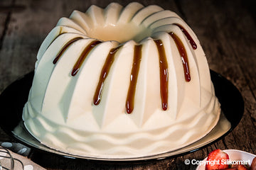 Molde De Silicón Rojo redondo 2.2 Lt., 22x11 Cm Silikomart